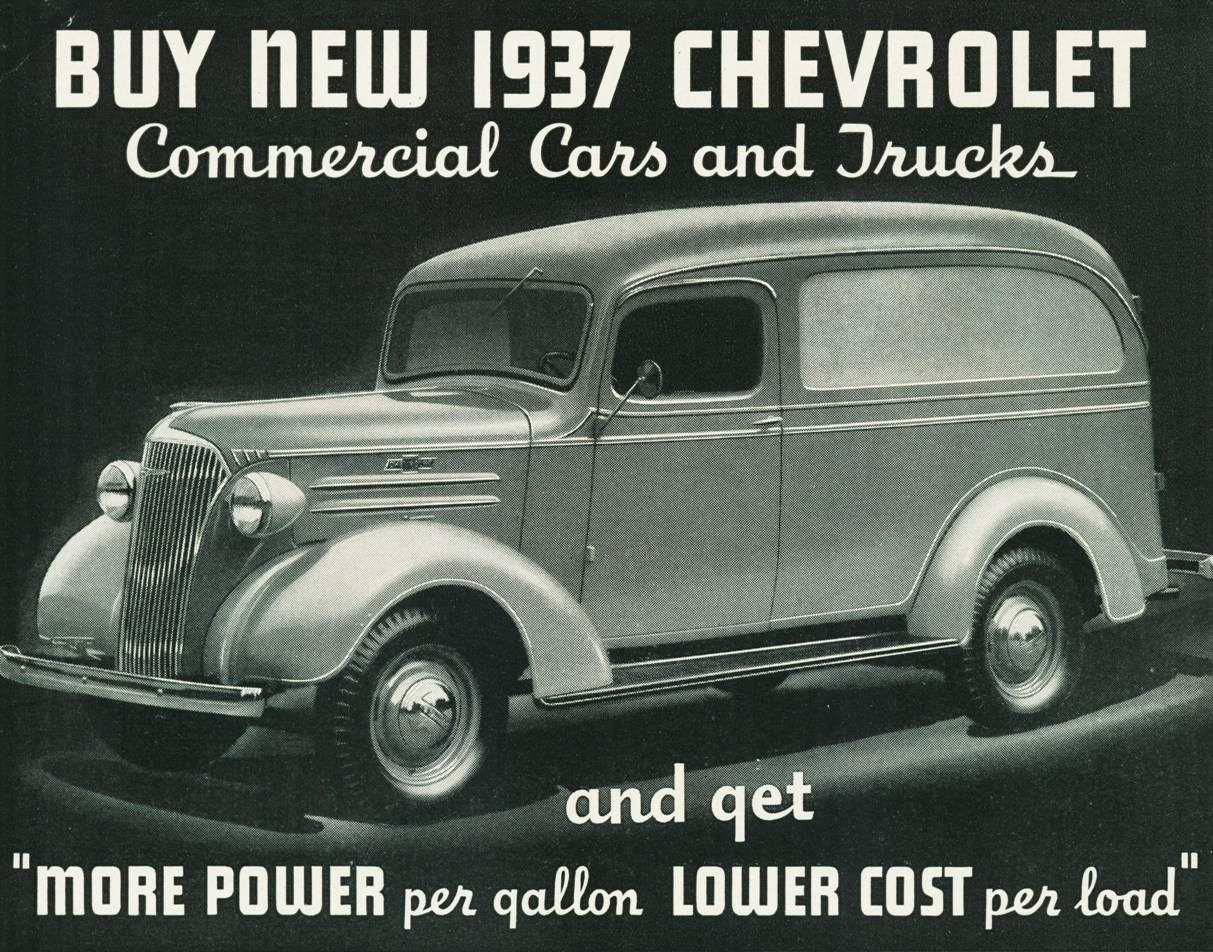 1937 Chevrolet Truck Ad